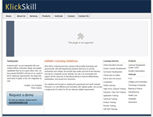 Tablet Screenshot of klickskill.com